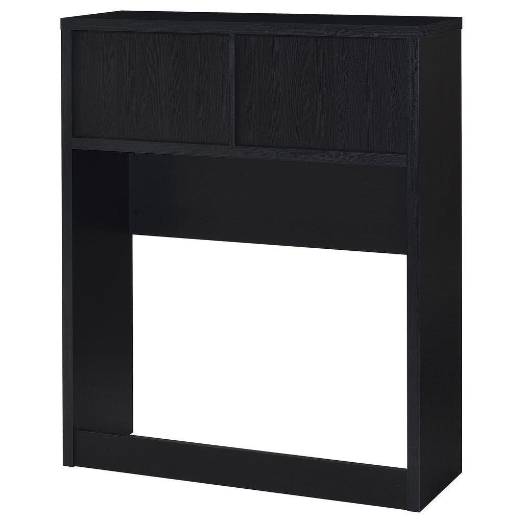 Westpark 49-inch Twin Bookcase Headboard Black