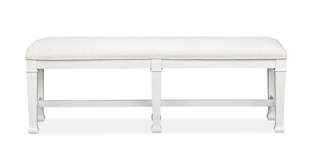 Kingston - Bench - Whisper White And Cerused Nutmeg