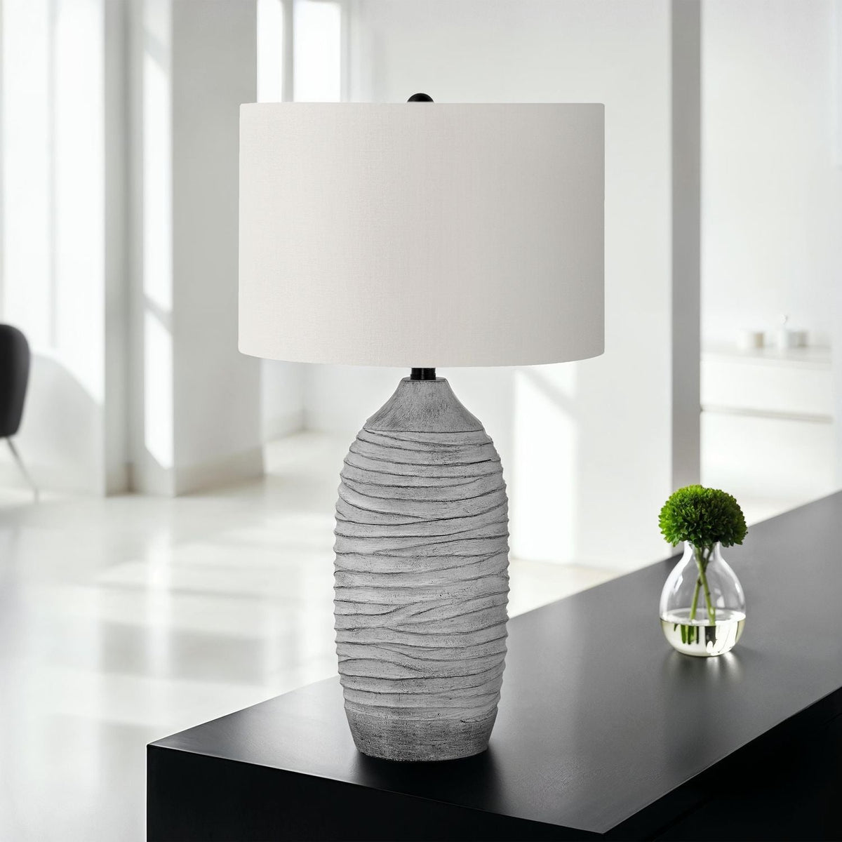 Lighting, Table Lamp Modern - Gray