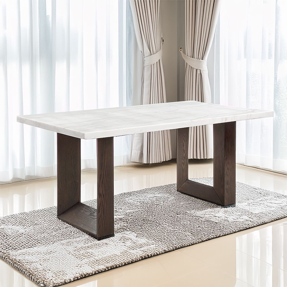 Edwyn - Dining Table With Marble Top