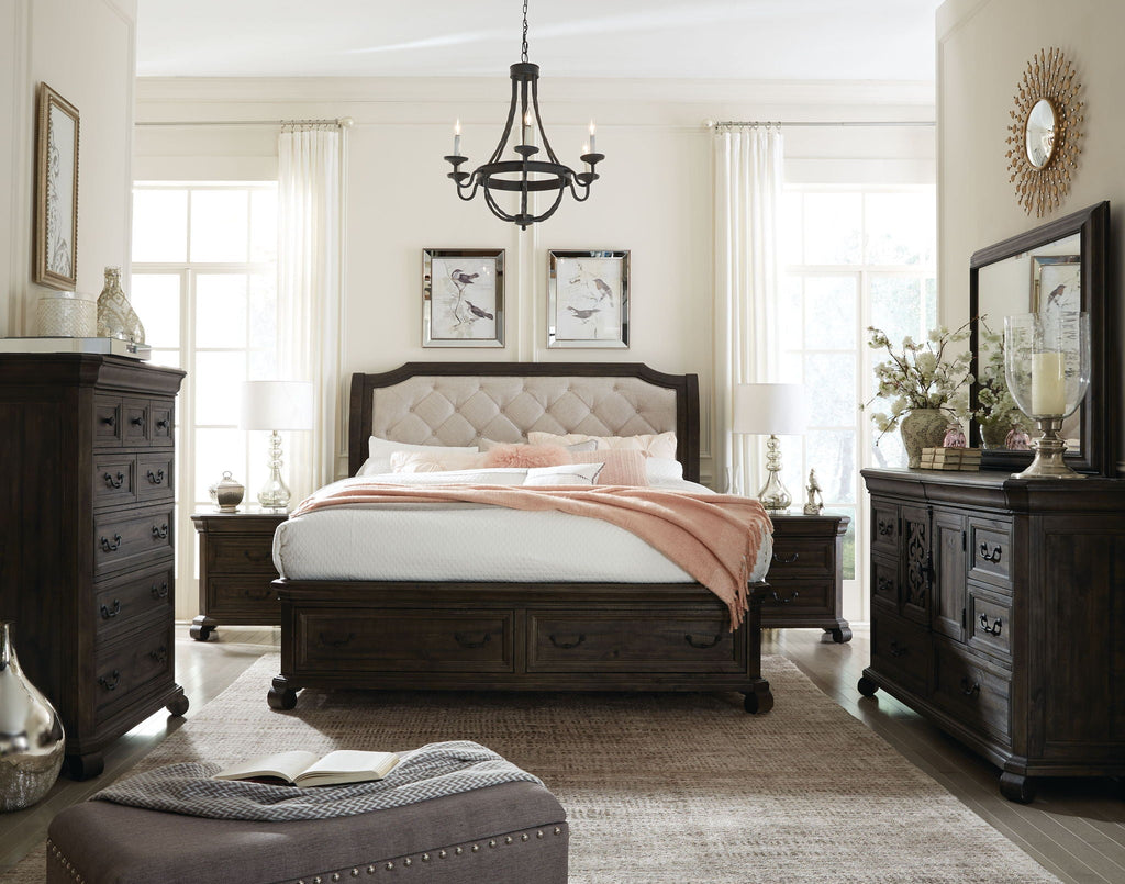 Bellamy - Complete Sleigh Storage Bed