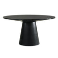 Froja - Round Dining Table - Black