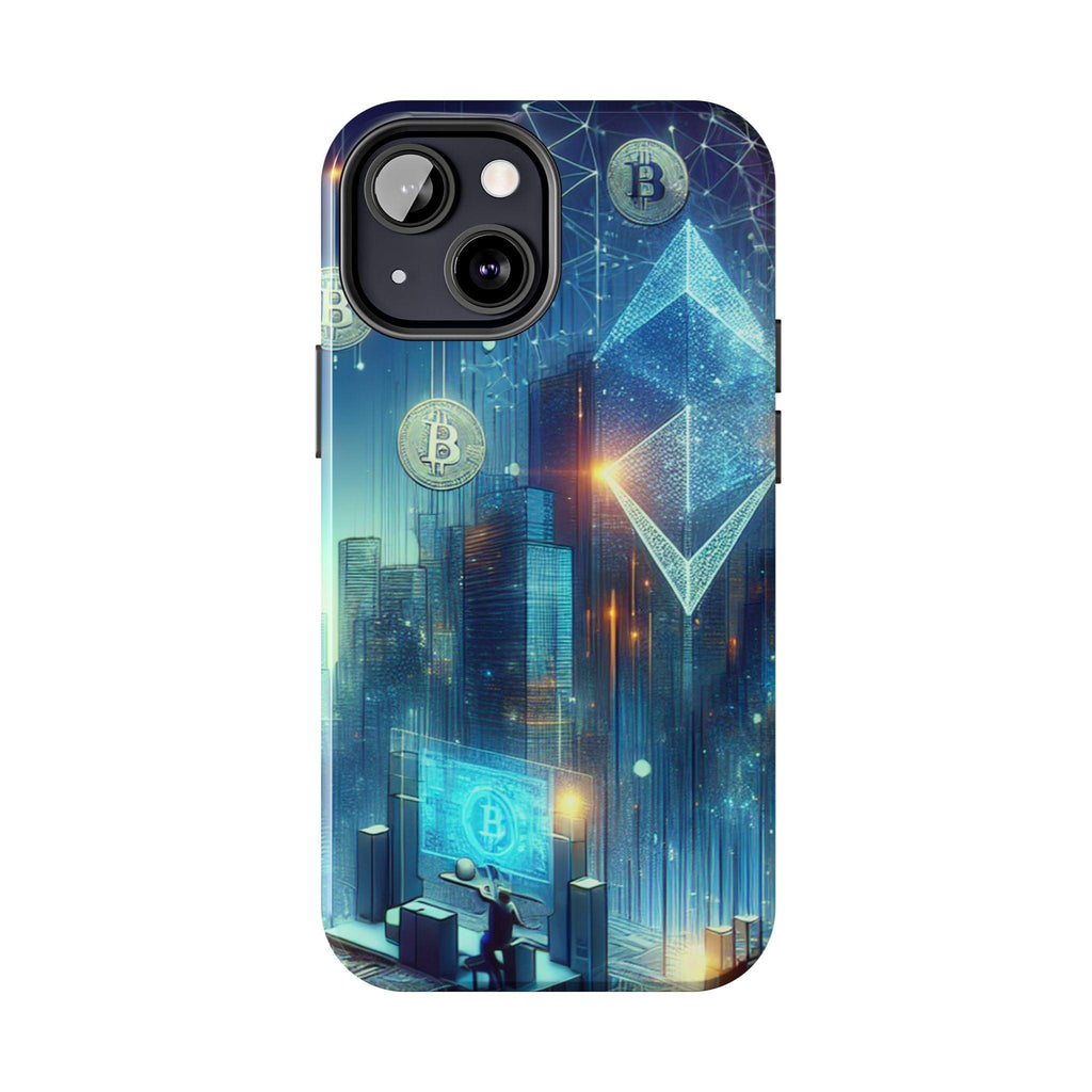 Phone Case - Cryptocurrency Enthusiasts Futuristic Design