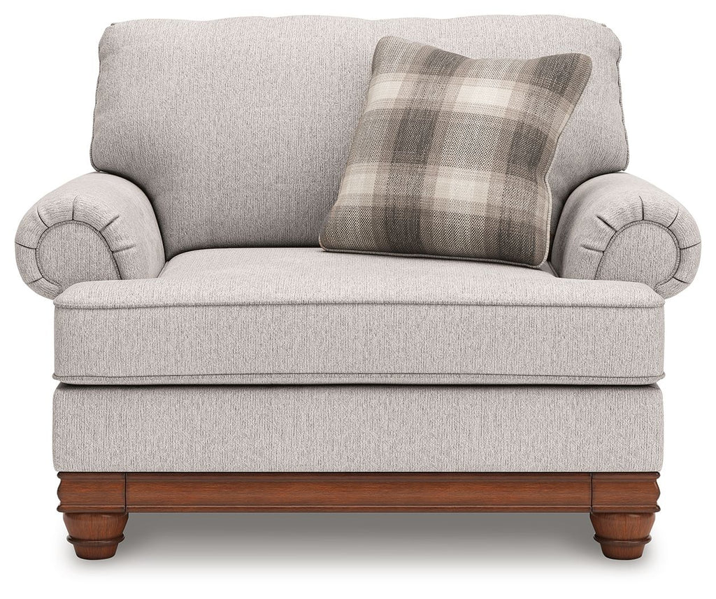 Clearbrooke - Chair And A Half - Sandstone