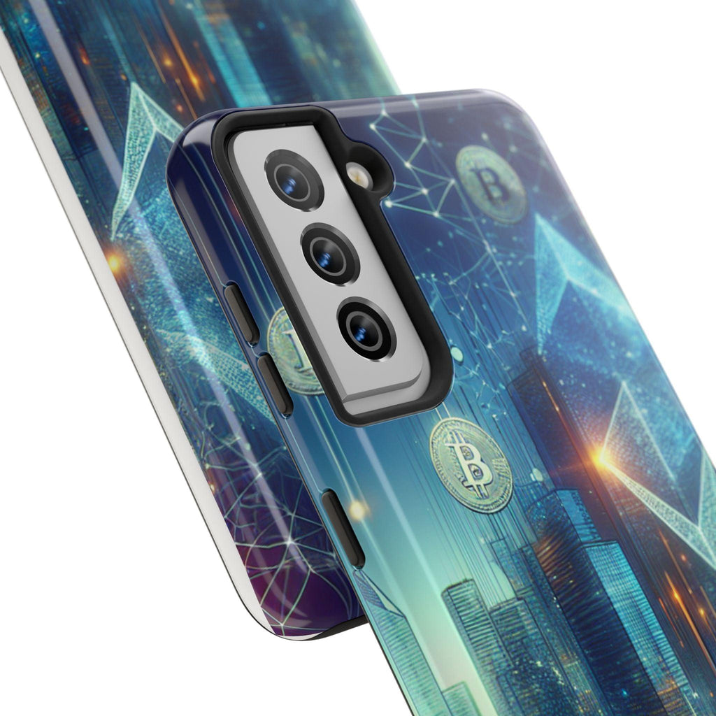 Phone Case - Cryptocurrency Enthusiasts Futuristic Design
