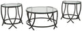 Tarrin - Occasional Table Set (Set of 3) - Black