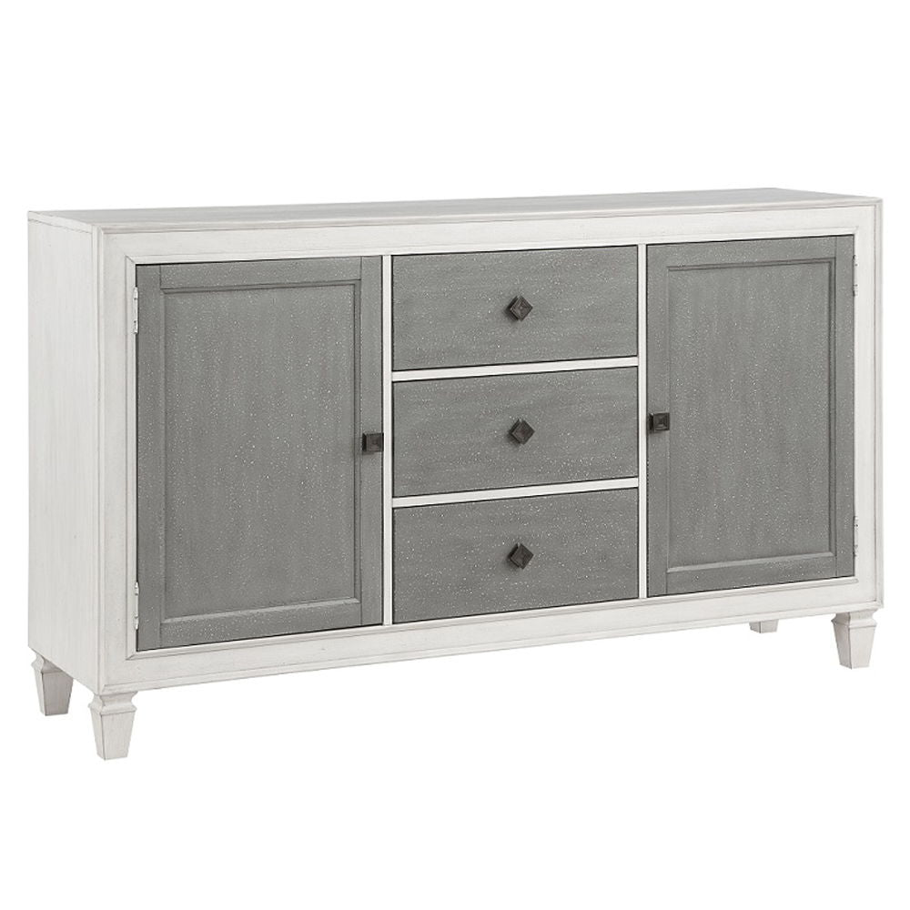 Katia - Server - Rustic Gray & Weathered White