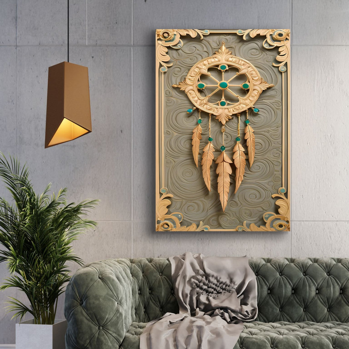 Whispering Feathers Wall Art II