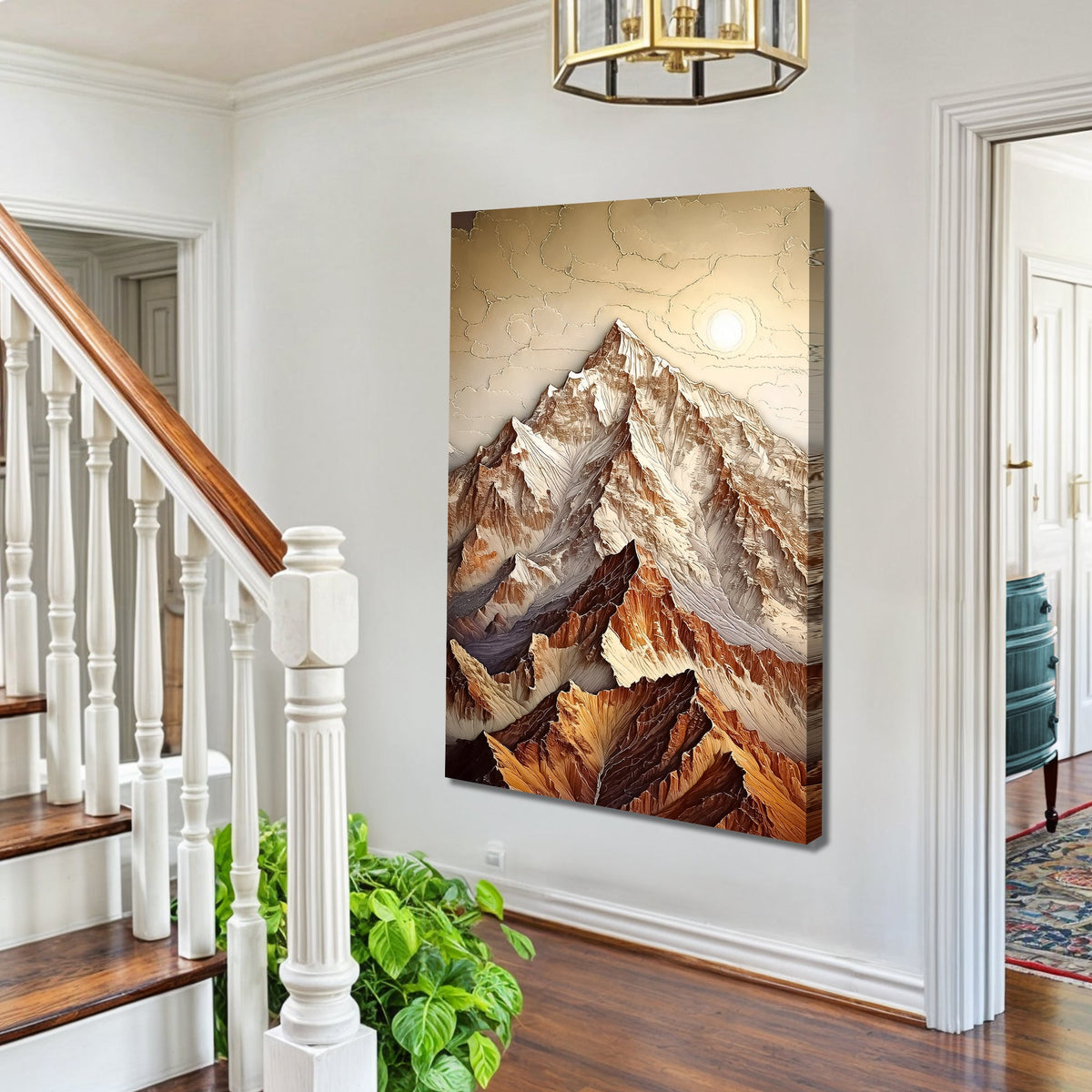 Minimalist Mountain Wall Art
