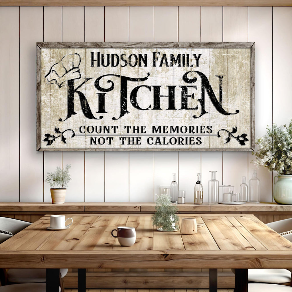 Kitchen Sign X