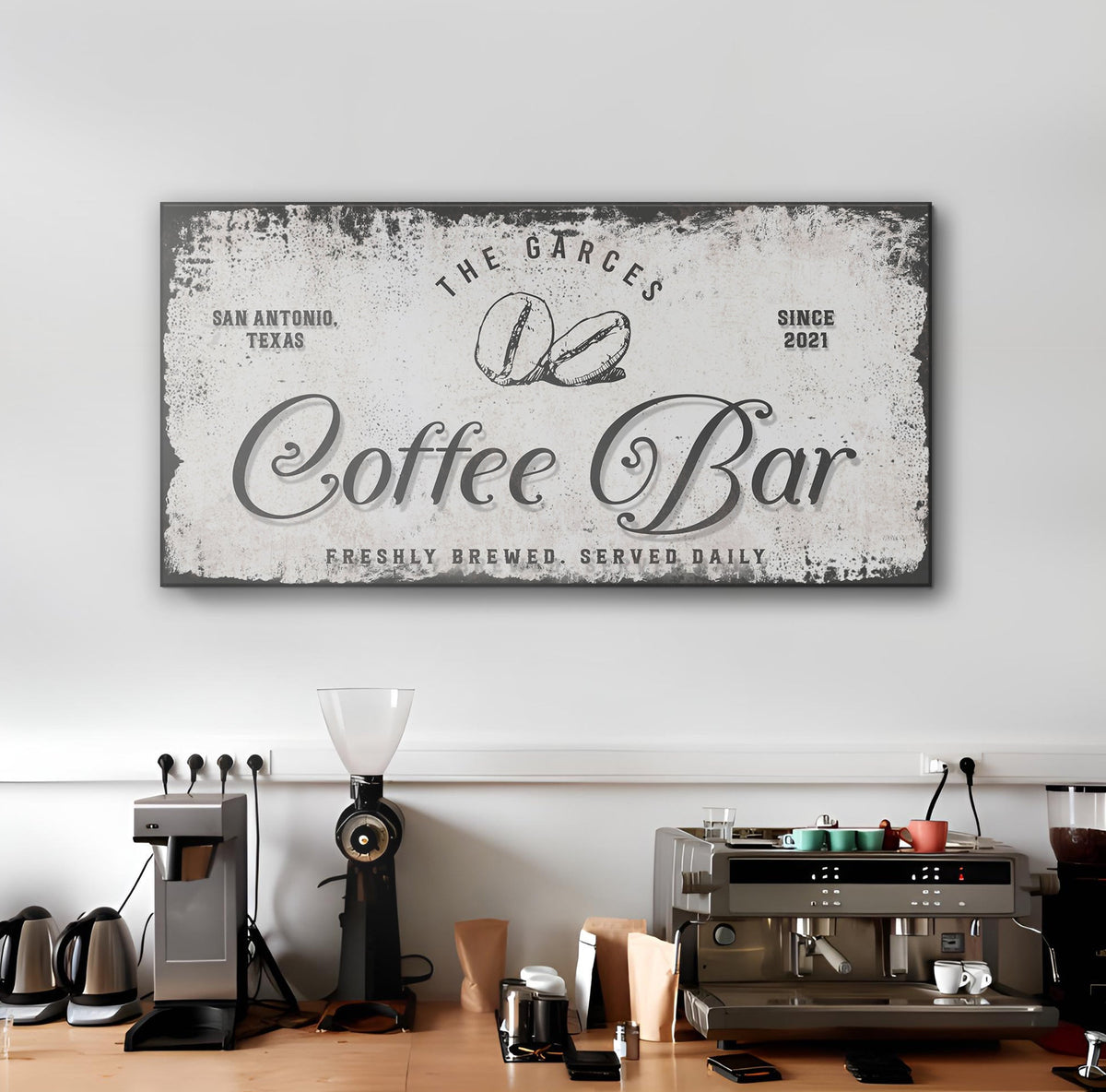 Coffee Bar Sign IV