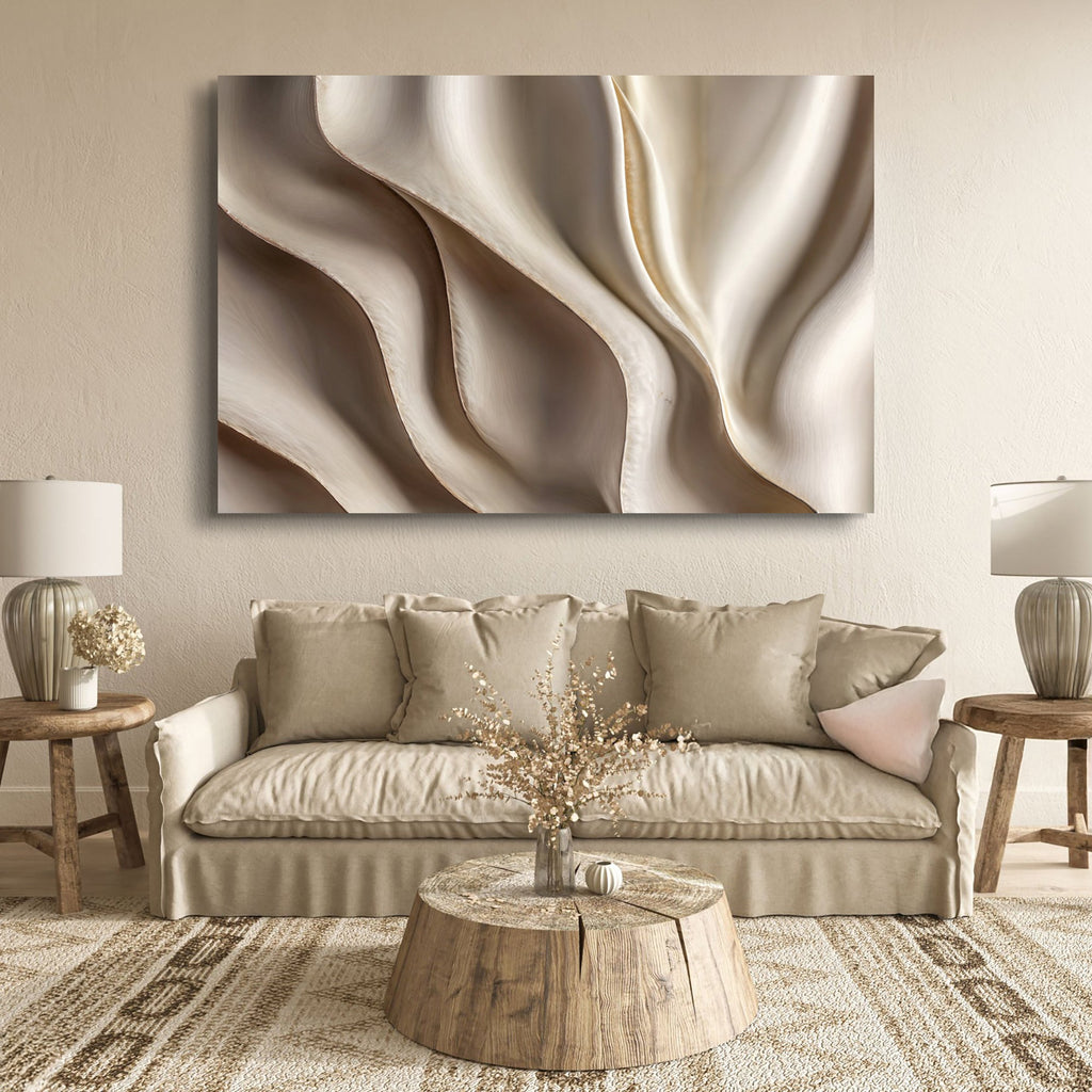 Beyond the Surface – Abstract Waves Wall Art