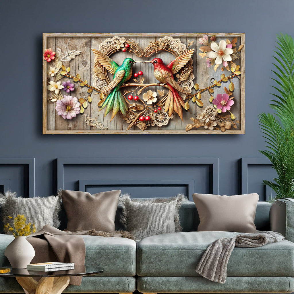 Hummingbirds Wall Art VII
