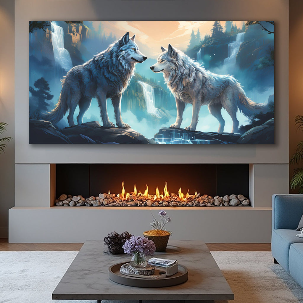 Wolves Wall Art IV