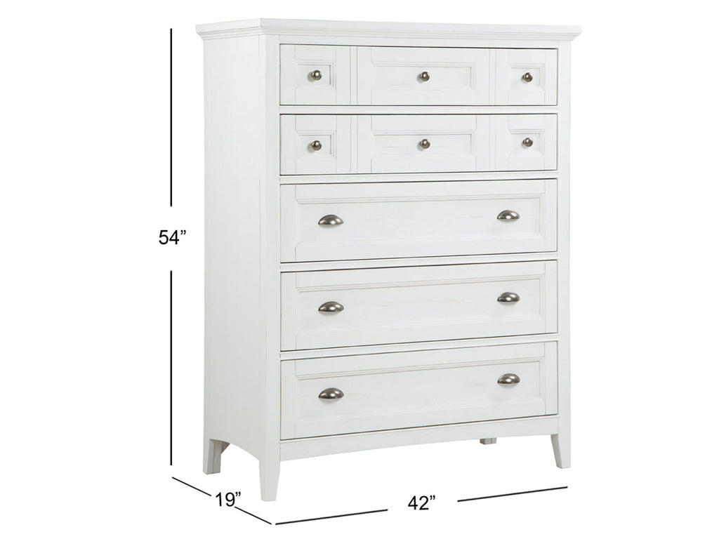 Heron Cove - Drawer Chest - Chalk White