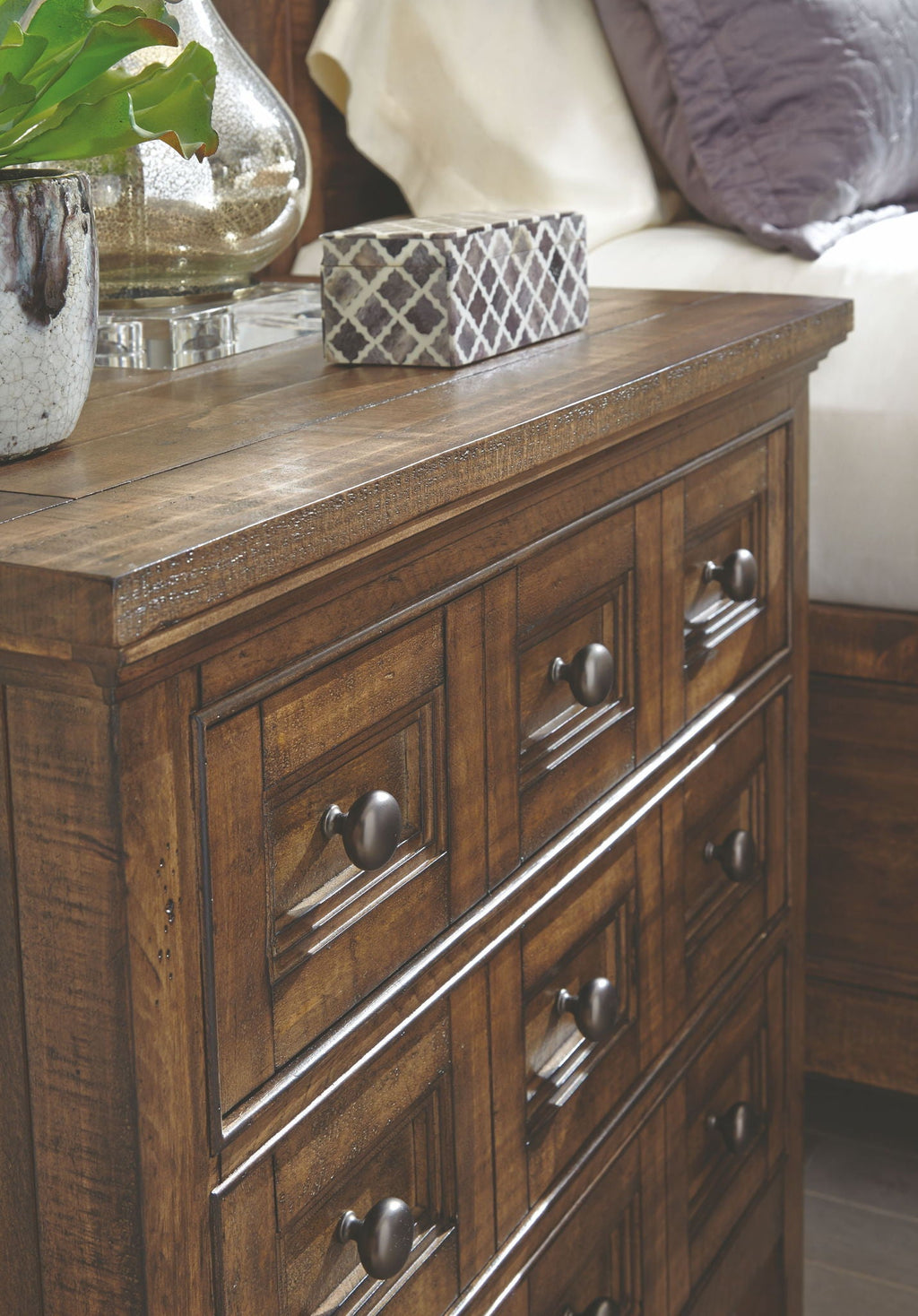 Bay Creek - Drawer Nightstand - Toasted Nutmeg