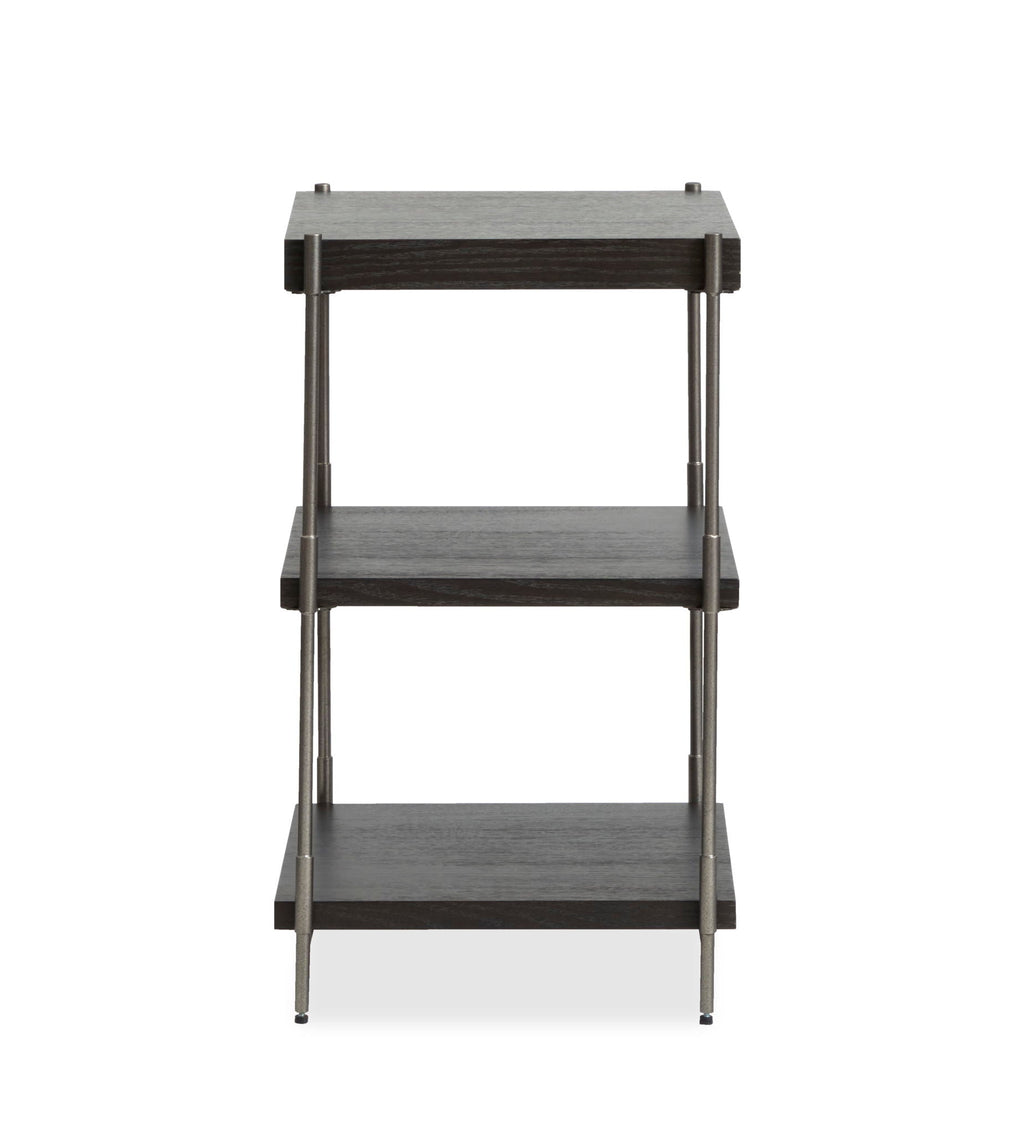 Spencer - Rectangular Accent Table - Dark Briarsmoke