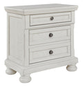 Robbinsdale - Two Drawer Night Stand - Antique White
