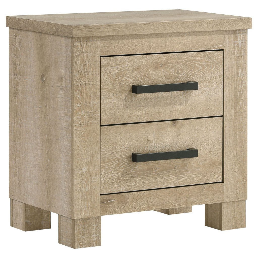 Oakglen 5-piece Eastern King Bedroom Set Weathered Oak