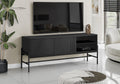 TV Stand, Modern Design Console, Media Entertainment Center, Storage Cabinet, Contemporary & Modern - Black