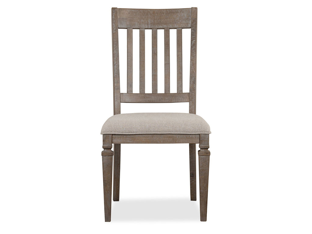 Lancaster - Dining Side Chair With Upholstered Seat (Set of 2) - Dovetail Gray