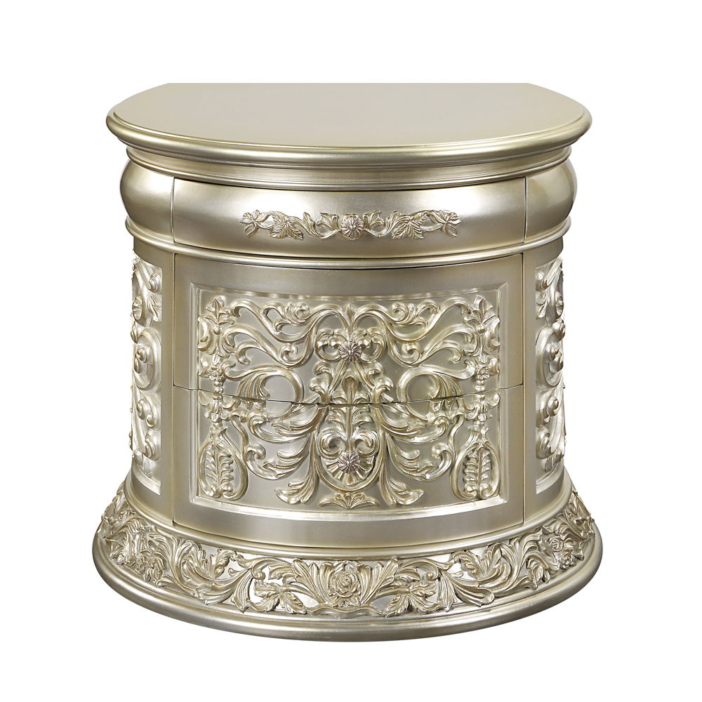 Sorina - Nightstand - Antique Gold