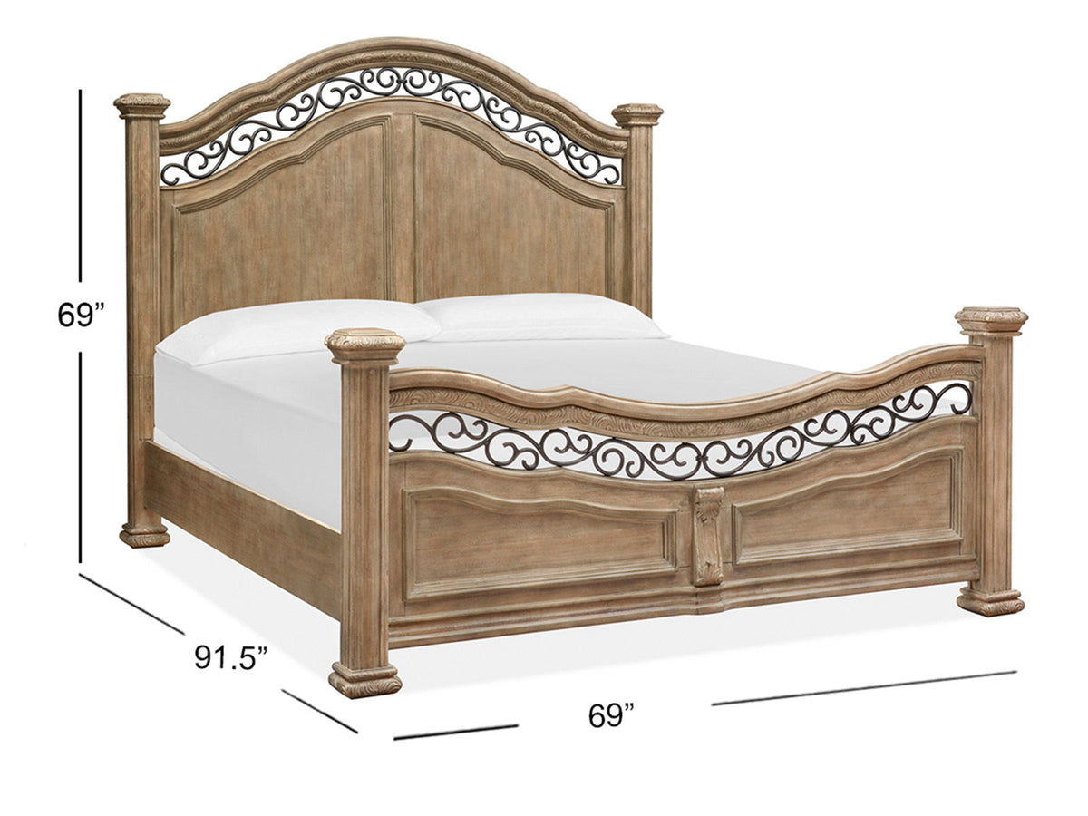 Marisol - Panel Bed