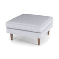 Amber - Square Upholstered Ottoman