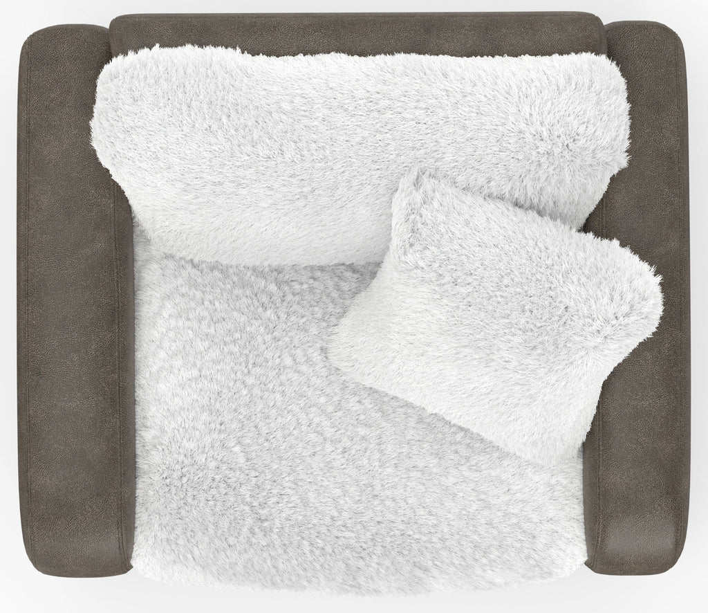 Snowball - Chair & 1/2 - Taupe / Natural