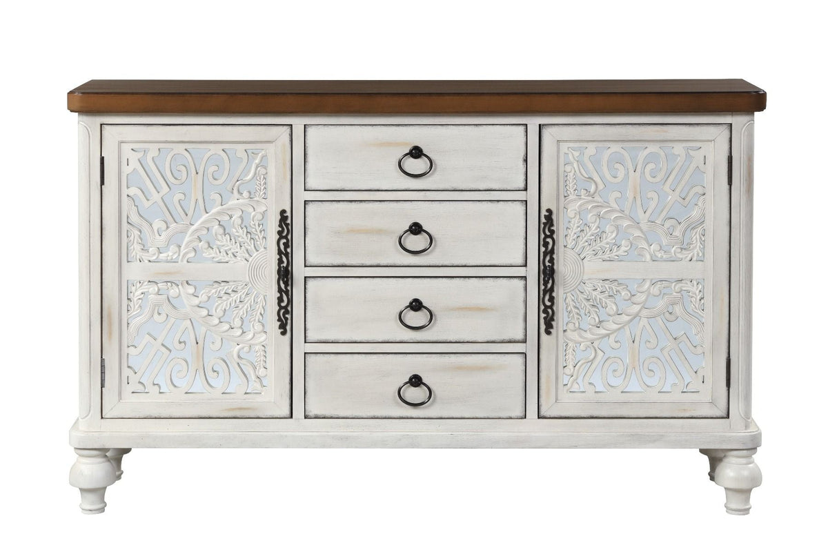 Vermont - Console Cabinet - Antique White