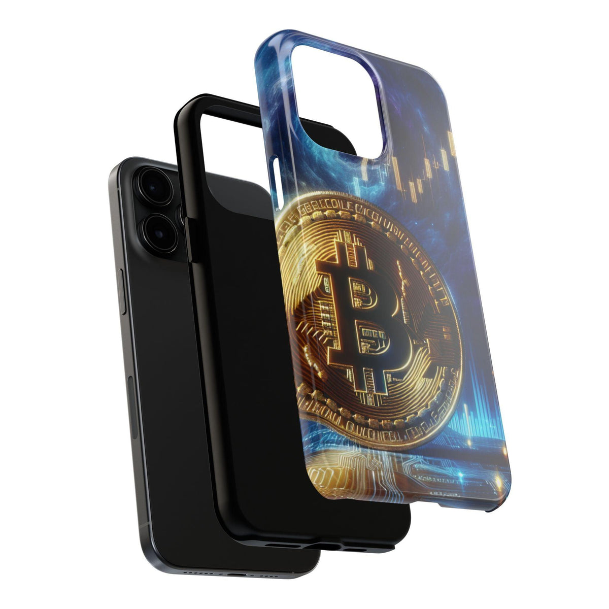 Bitcoin Chart Tough Phone Case