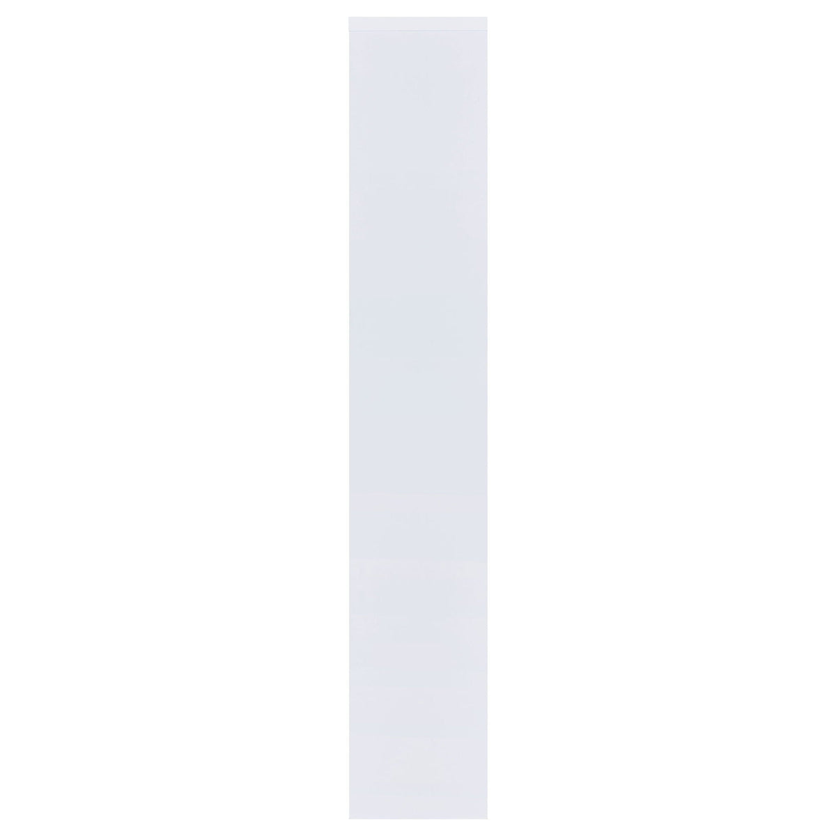 Theo 71-inch 6-shelf Bookshelf White