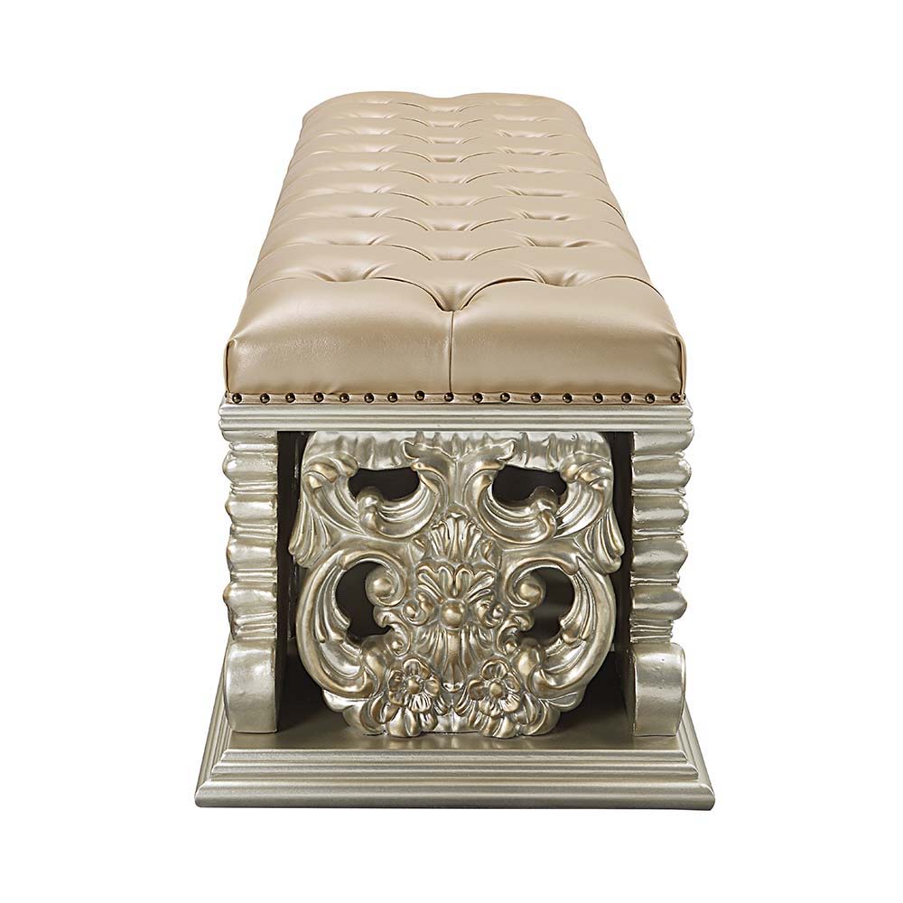 Sorina - Bench - Antique Gold
