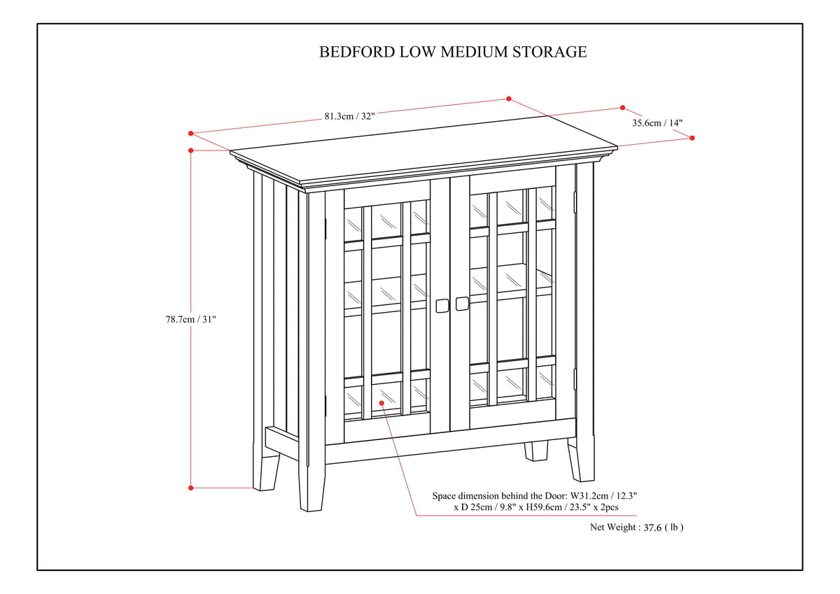 Bedford - Storage Media Cabinet