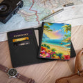 Passport Cover - Tropical Beach Passport Book