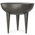 Otto - Cast Aluminum Side Table - Black