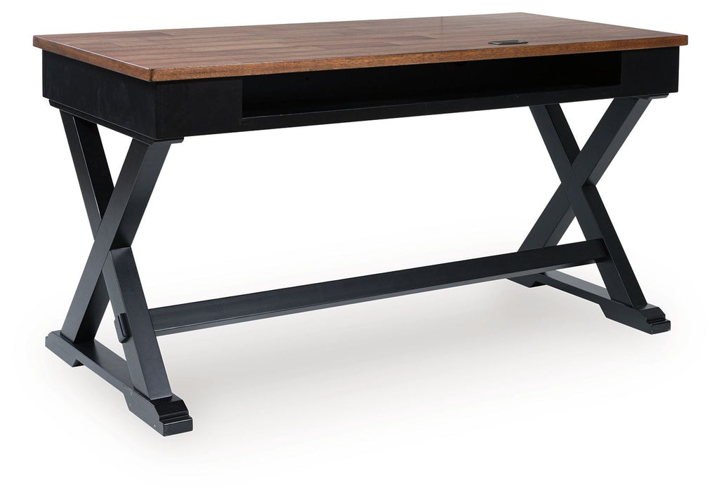Wildenauer - Home Office Desk - Brown / Black
