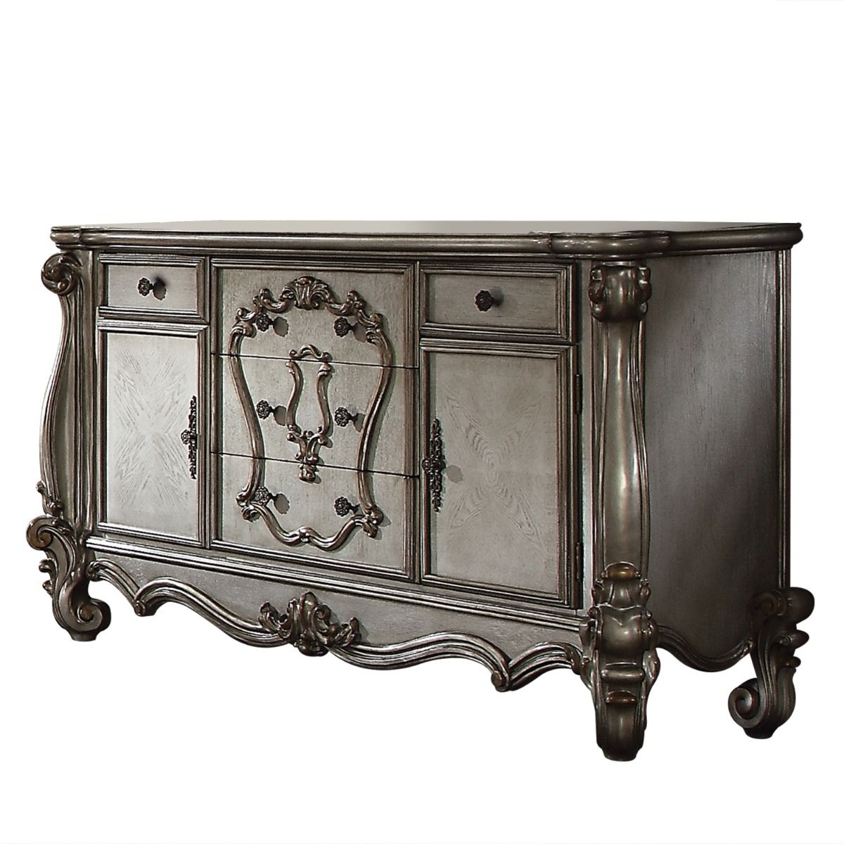 Versailles - Dresser - Antique Platinum Finish