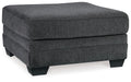 Tracling - Oversized Accent Ottoman - Slate