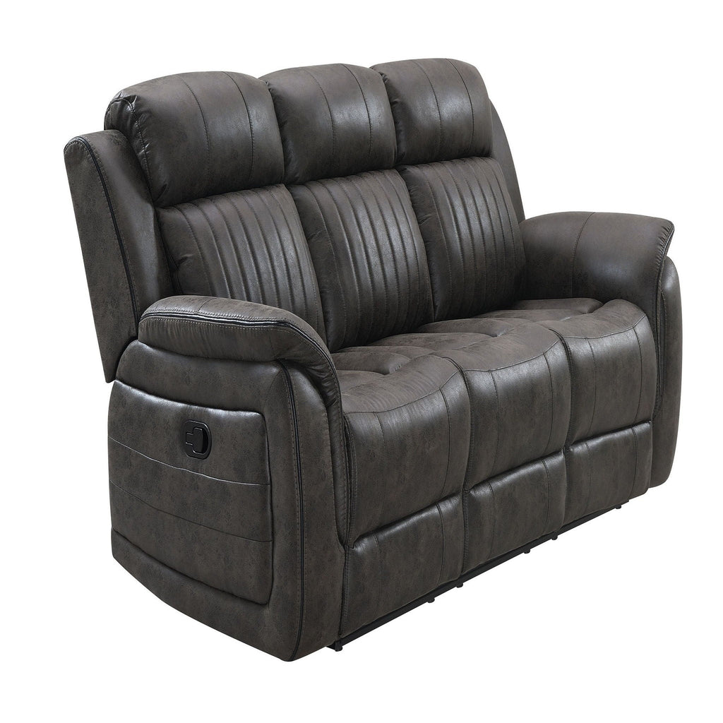 Steban - Reclining Sofa - Gray