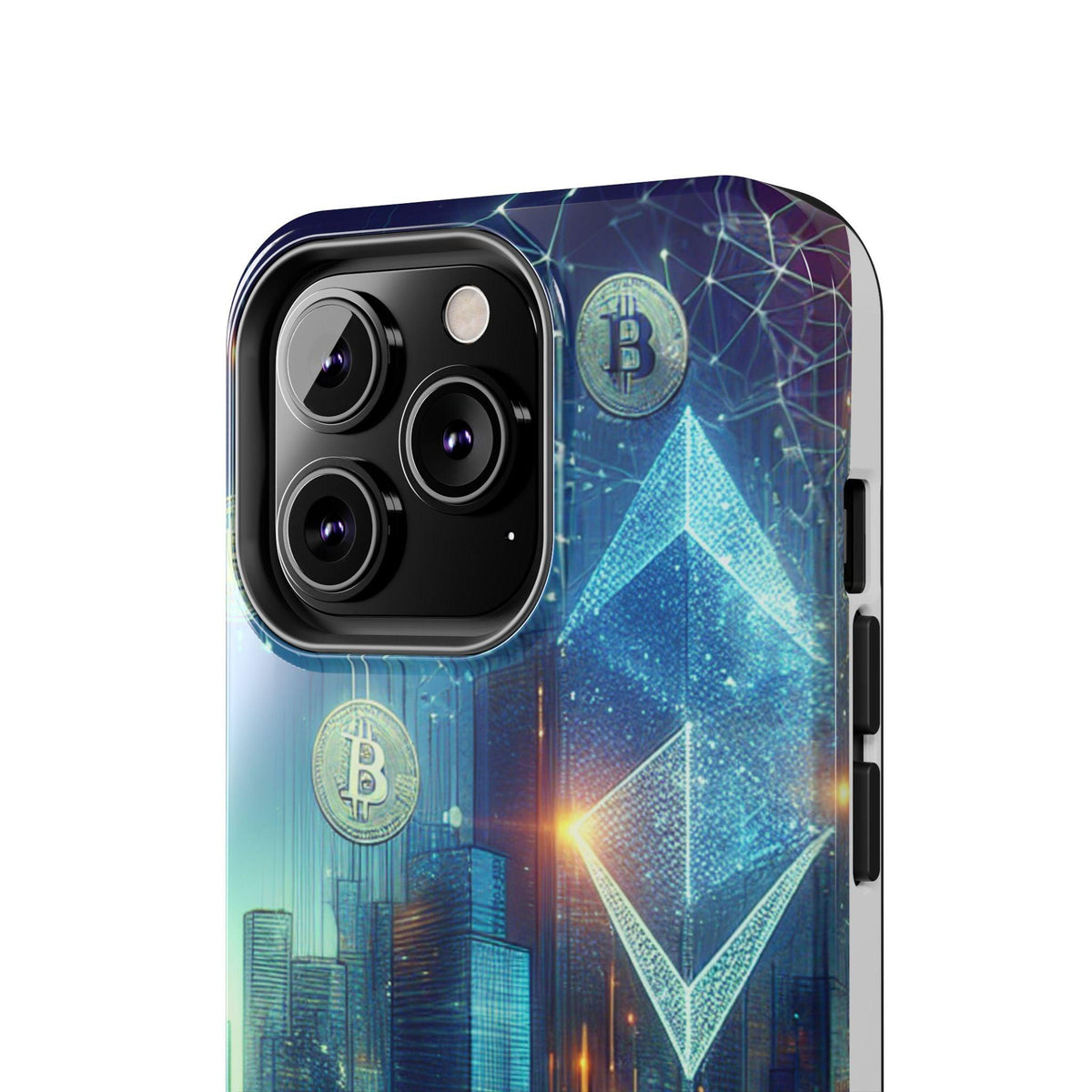 Phone Case - Cryptocurrency Enthusiasts Futuristic Design