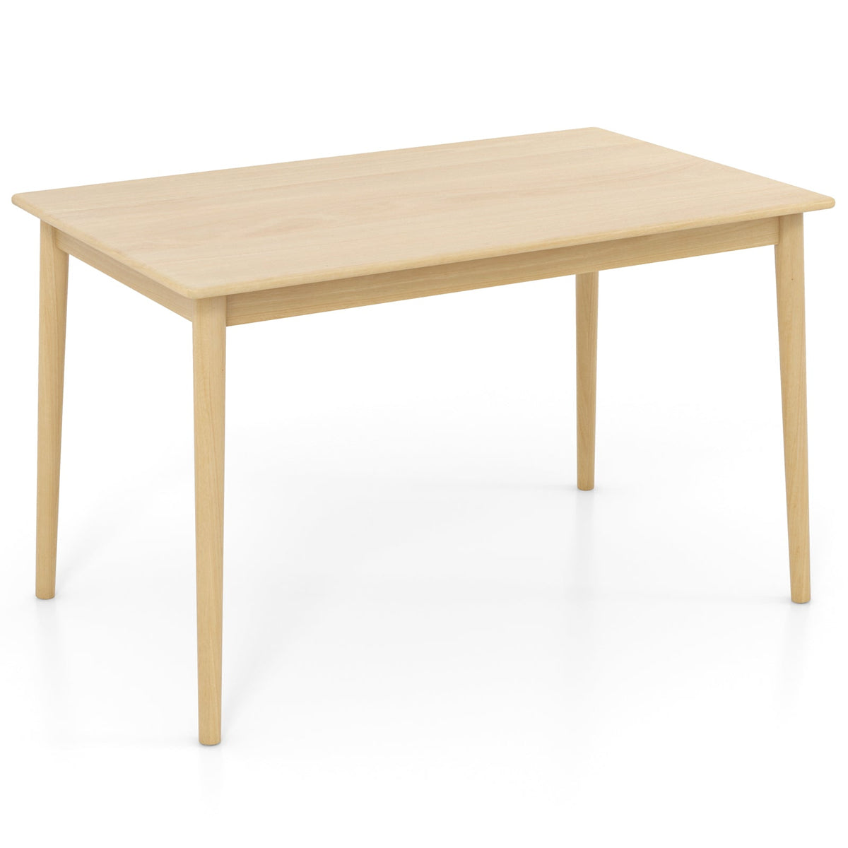 48 Inches Wooden Dining Table for 4 People