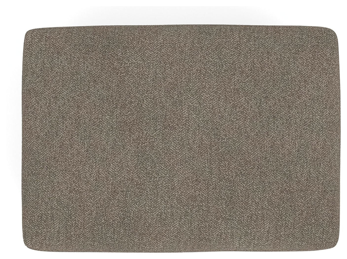 Triston-Peaks - Ottoman - Suede
