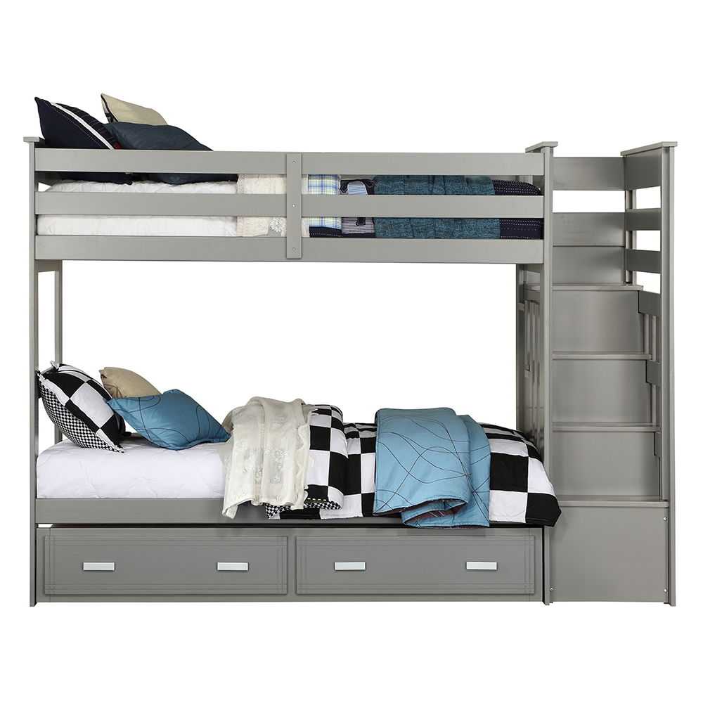 Allentown - Bunk Bed w/Storage Ladder & Trundle