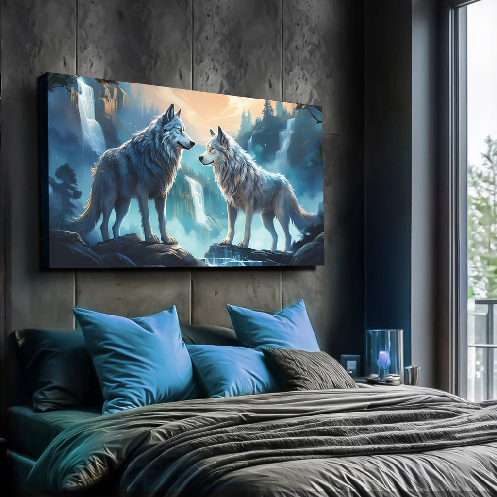 Wolves Wall Art IV