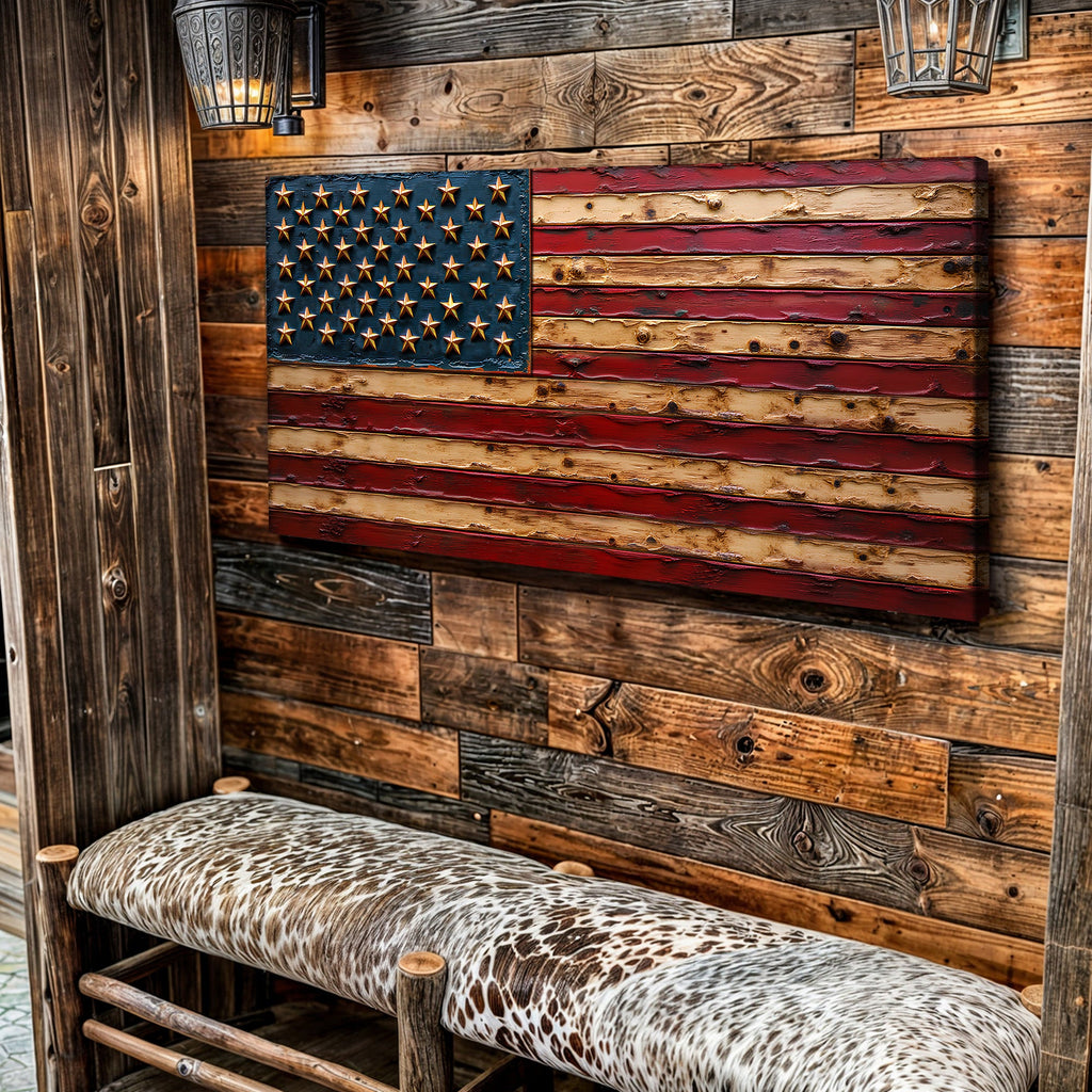 Old Glory American Flag Wall Art