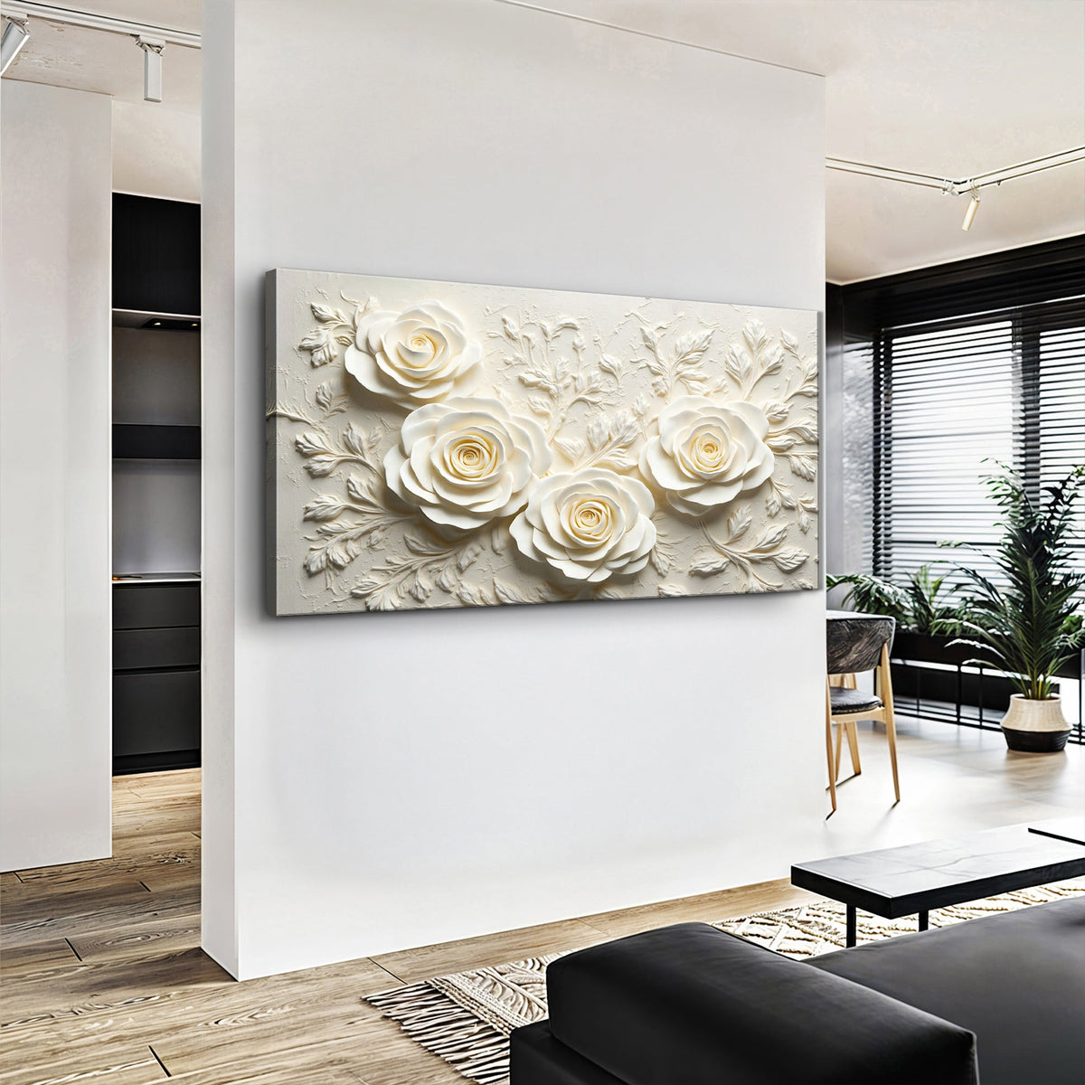 Floral Abstract Wall Art IV