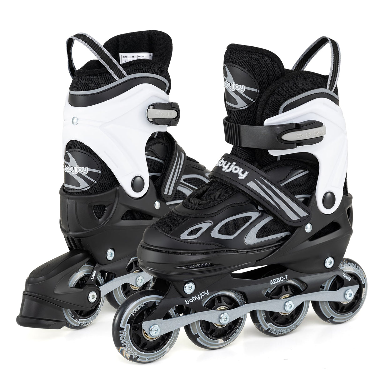 4 Sizes Adjustable Blade Roller with Light-up Wheels for Youth