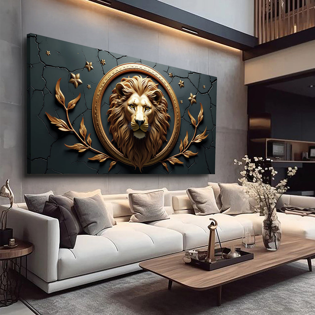 Majestic Lion Wall Art