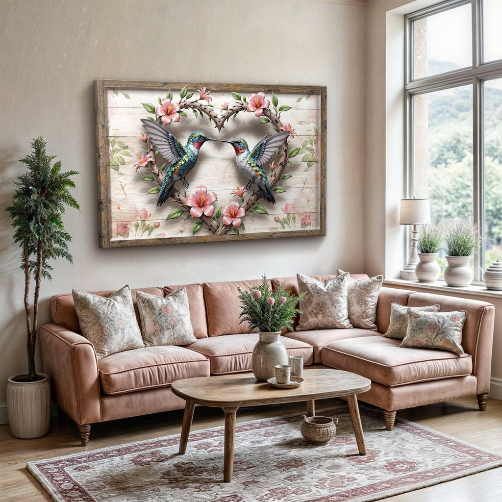 Hummingbirds Wall Art II